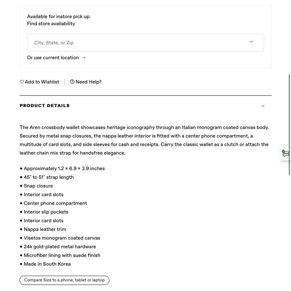 Authentic Mcm Monogram Chain Wallet - image 8